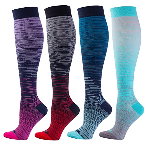 LEVSOX Compression Socks Women and Men, 20-30mmHg, Best for Nurses, Travel, Pregnancy