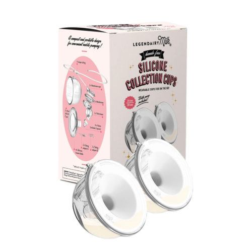 Silicone Milk Collection Cups | Legendairy Milk