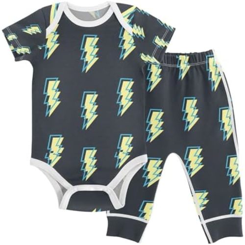 Baby Clothes Set Infant Bodysuits Pants Sets 0-24M For Boys Girls