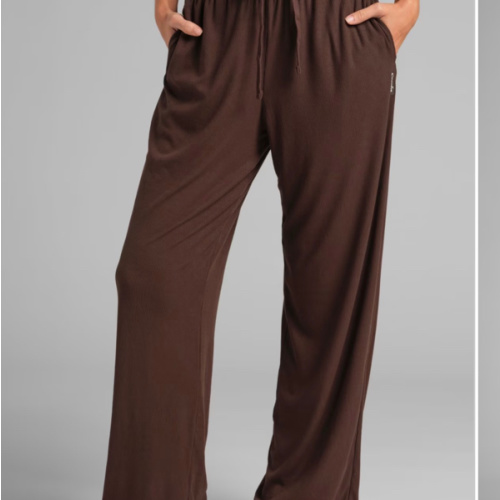 Rib Contour Pant | Straight Leg Lounge Pants | Comfrt