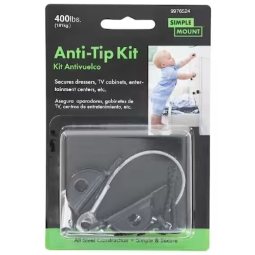 Furniture Anti-Tip Kit