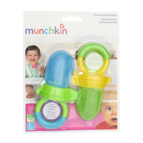 Munchkin Fresh Food Feeder, Colors May Vary, 2 Count