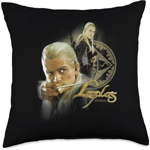 The Lord of the Rings Legolas Prince of Mirkwood Throw Pillow