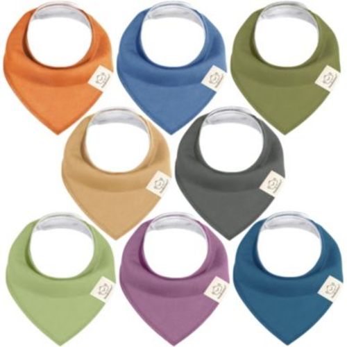 8pk Baby Bandana Bibs, Baby Drool Bibs for Baby Girl, Boy, Baby Bibs for Infant, Newborn