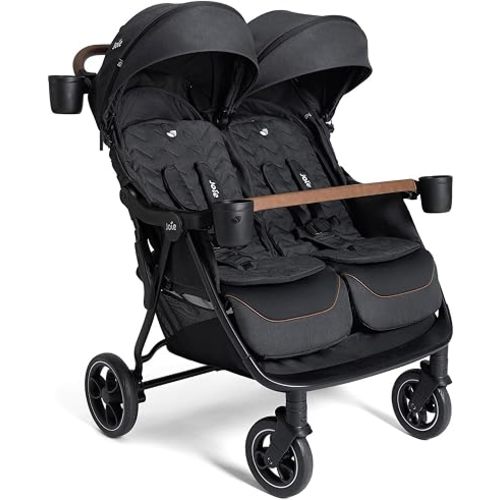 Joie Rosemary LX Side-by-Side Double Stroller, Travel System Ready