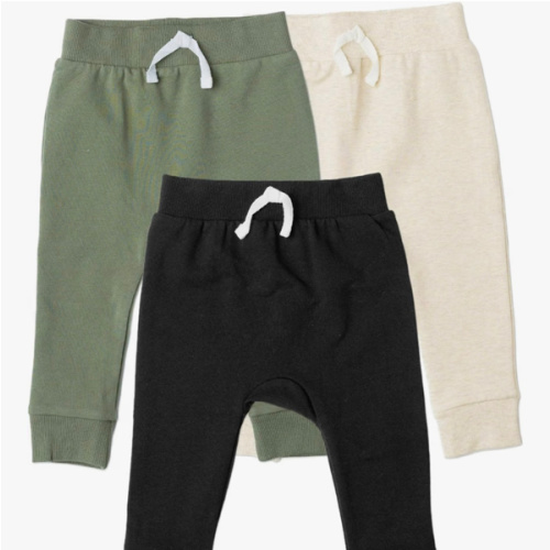 Gerber Baby Boys' Toddler 3-Pack Jogger Pants
