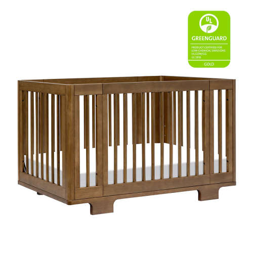 Babyletto Yuzu Walnut Wood 8-in-1 Convertible Crib