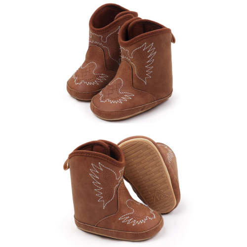Brown Baby Boots – Rattle Dazzle