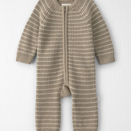 Baby Organic Cotton Sweater Knit Jumpsuit | Carter’s Oshkosh Canada
