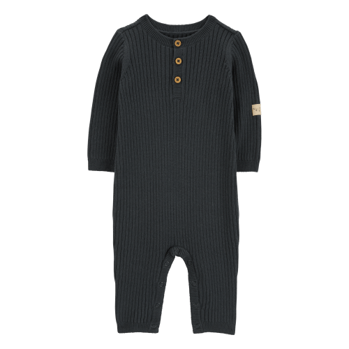 Baby Button-Down Sweater Jumpsuit - Carter's | Carter's