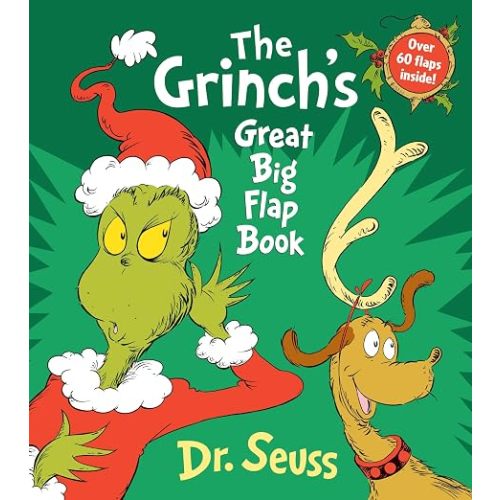 The Grinch's Great Big Flap Book: Over 60 Lift-the-Flaps Inside! (Dr. Seuss Great Big Flap Board Books)