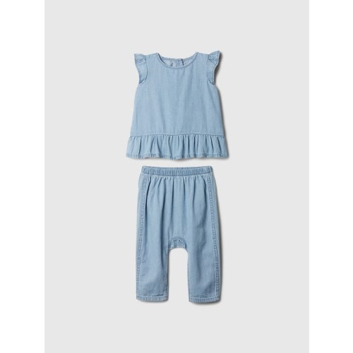 Baby Denim Two-Piece Outfit Set