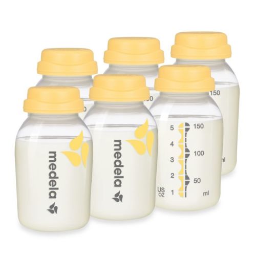 Medela® 6-Piece Breastmilk Collection & Storage Bottle Set
