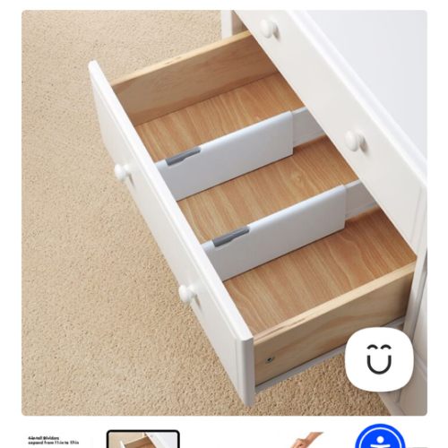 Expandable Dresser Drawer Divider Set