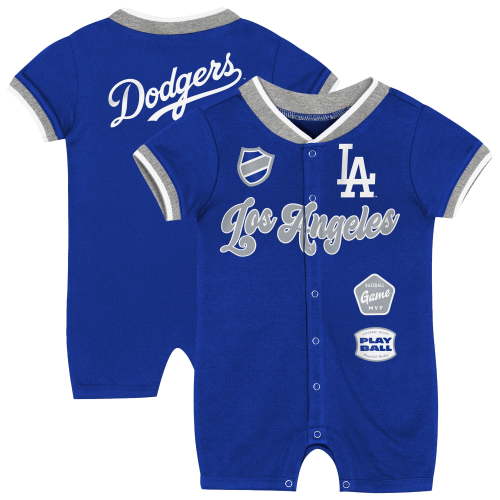 Newborn Outerstuff Royal Los Angeles Dodgers Pinch Coverall