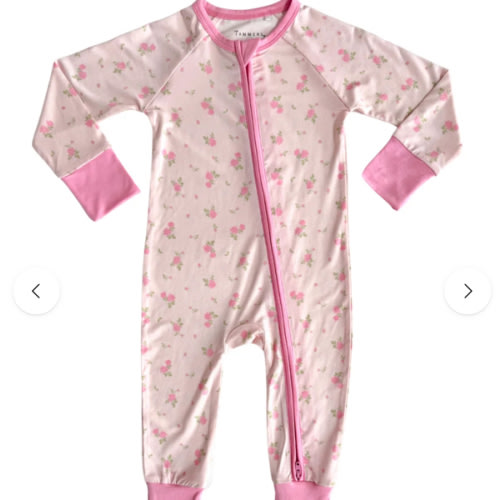 Haven Floral Zipper Romper – In My Jammers
