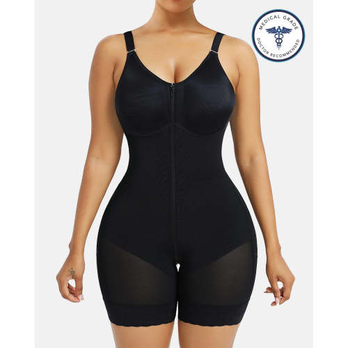 Colombian Tummy Control Postpartum Full Body Faja – Medical-Grade