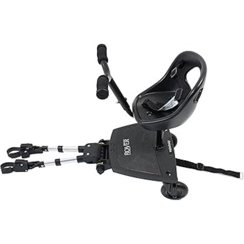 Valco Baby Rover Rider Stroller Board - Universal Rider Board with Toddler Stroller Attachment and Seat Connector
