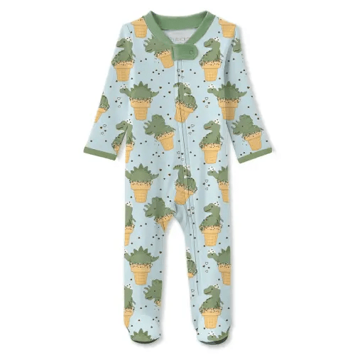 Dino Scream onesie