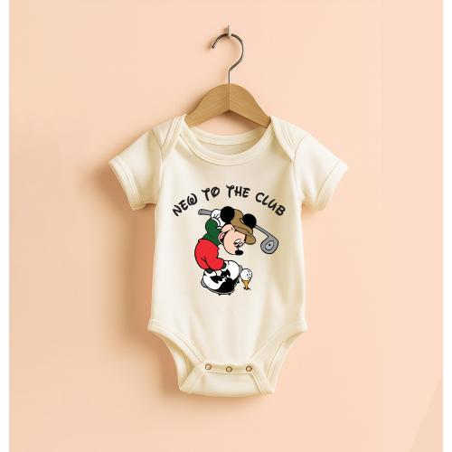 Mickey Mouse Golf Baby Bodysuit, Disney Future Golfing Buddy Shirt, Pregnancy Baby Announcement Tee, Golf Theme Newborn Gift
