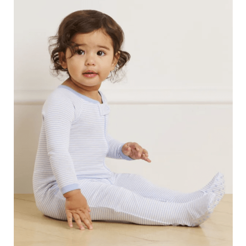 LAKE | Baby | Pima Cotton Pajamas | Sail Away Baby Sleeper