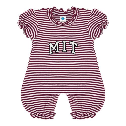 MIT Infant Striped Puff Sleeve Romper – The COOP