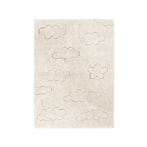 RUGCYCLED WASHABLE RUG CLOUDS