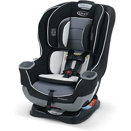 Graco Extend2Fit 2-in-1 Convertible Car Seat, Gotham