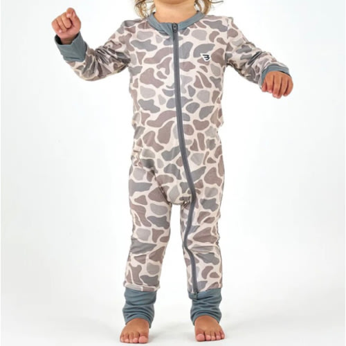 Baby Zip Up - Classic Deer Camo – BURLEBO