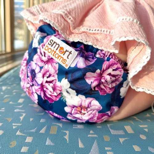 Organic Cotton All-in-One Cloth Diaper - Adele | Smart Bottoms