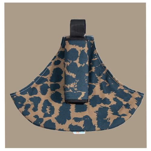 Baby Sling Shoulder Carrier,Ultimate Comfort Side Baby Carrier for Newborn to Toddler/Infants (7lbs-44lbs) (Leopard)