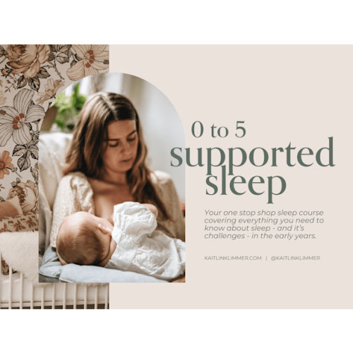 Kaitlin Klimmer Supportive Sleep Course