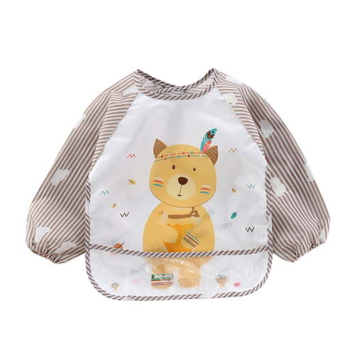 XZNGL Newborn Toddler Baby Fashion Cute Cartoon Pattern Water Proof Smock Bib Saliva Towel
