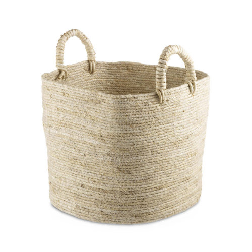 Beachcrest Home™ Crumrine Wicker Basket & Reviews | Wayfair
