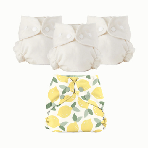Organic Cloth Diaper Bundle Starter – Esembly