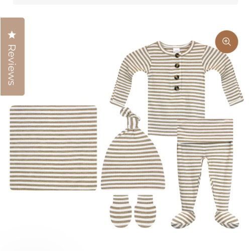 Indy Ribbed Newborn Hat Bundle (Top + Bottom)