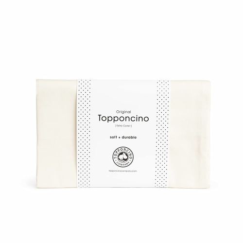 The Extra Cover Only | Insert Sold Separately | Fits All Topponcinos from The 100% Natural Cotton | Machine Washable (Natural)