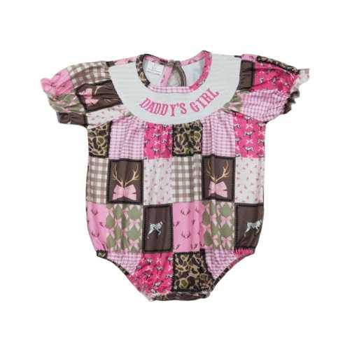 Daddy's Girl Smock Romper