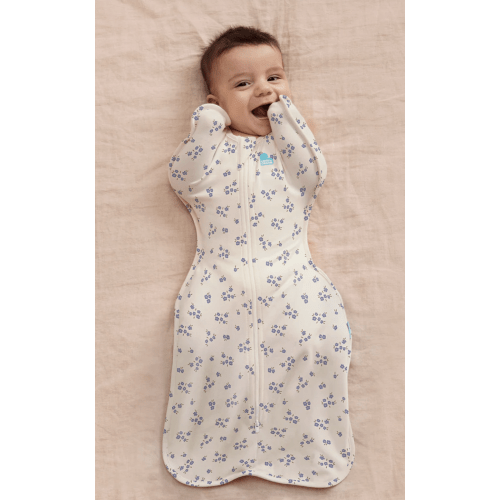 Swaddle Up™ 1.0 TOG Cotton Jacaranda Meadow