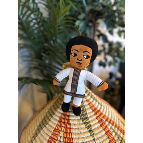 Habesha Doll: Ethiopian Easter Gift ,  Ethiopian Eritrean Traditional Cultural Keepsake