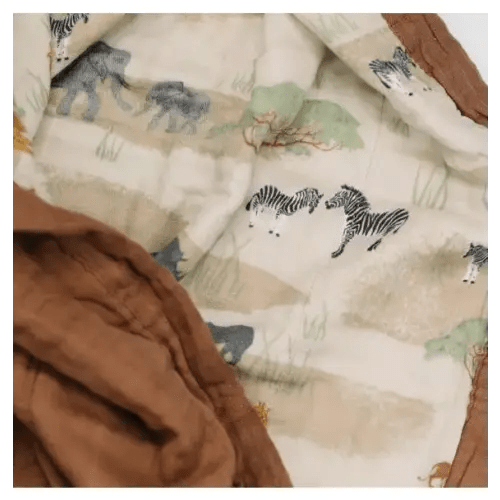 Brands We Love Bamboo Rayon Muslin 4-Layer Quilt Savannah by Janie and Jack