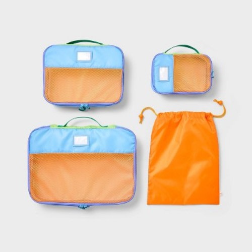 Kids' 4pc Packing Cube Set Rainbow - Cat & Jack™️