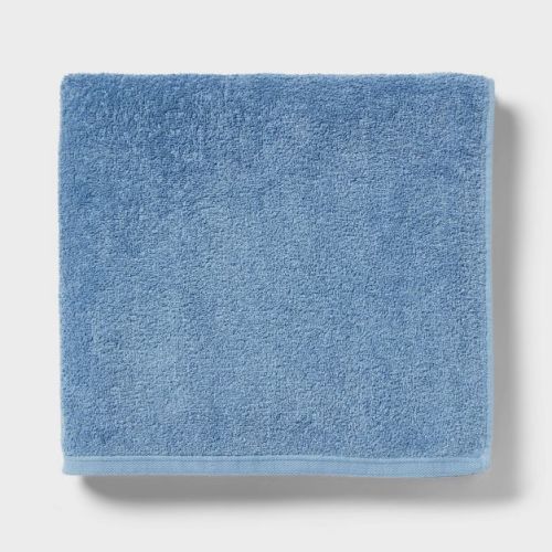 Everyday Bath Towel Quilt Blue - Room Essentials™