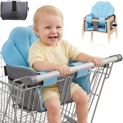 Portable Shopping Cart Cover for Baby, High Chair Cover for Restaurant Seat