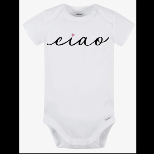 Ciao Baby Bodysuit (White)
