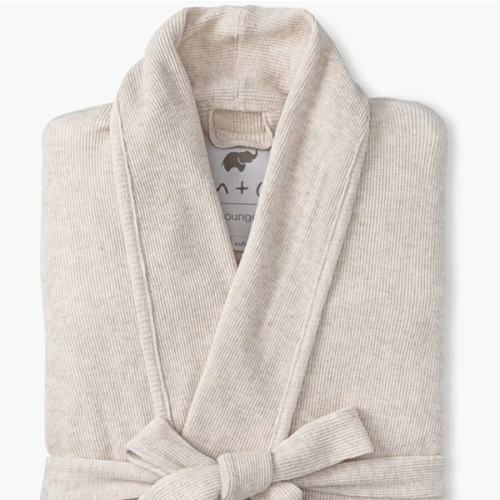 Organic Lounge Robe - Organic Maternity Clothes - Monica + Andy