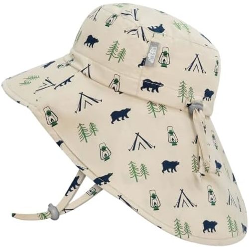 JAN & JUL Kids' Adjustable Cotton Xplorer Sun Hat 50+ UPF