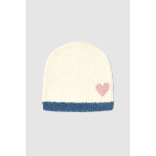 Barefoot Dreams Colorblock Heart Baby Beanie | Barefoot Dreams®