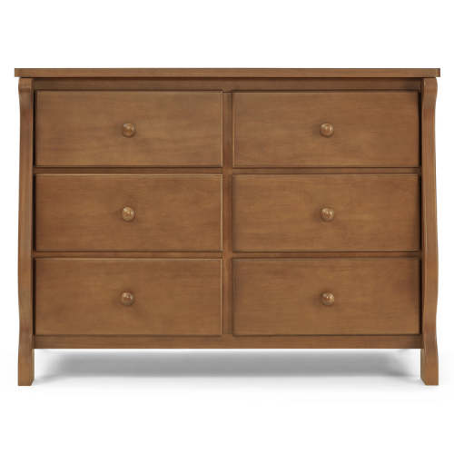 Eclipse 6 Drawer Dresser with Interlocking Drawers
