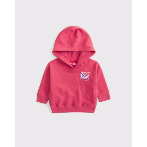 baby world cup graphic hoodie